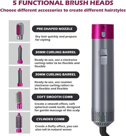 5 in 1 Multifunctional Hair Styler