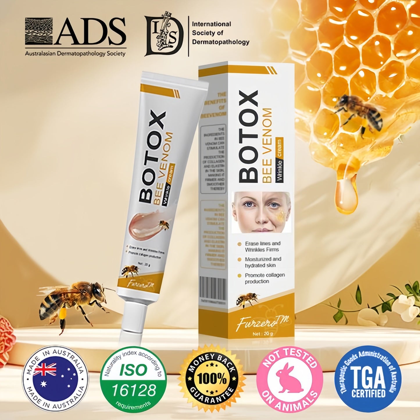 Botox Bee Venom Cream 20g (Pack of 2)